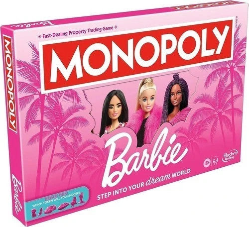 Brand New MONOPOLY - Barbie Edition Board Game Barbie Movie
