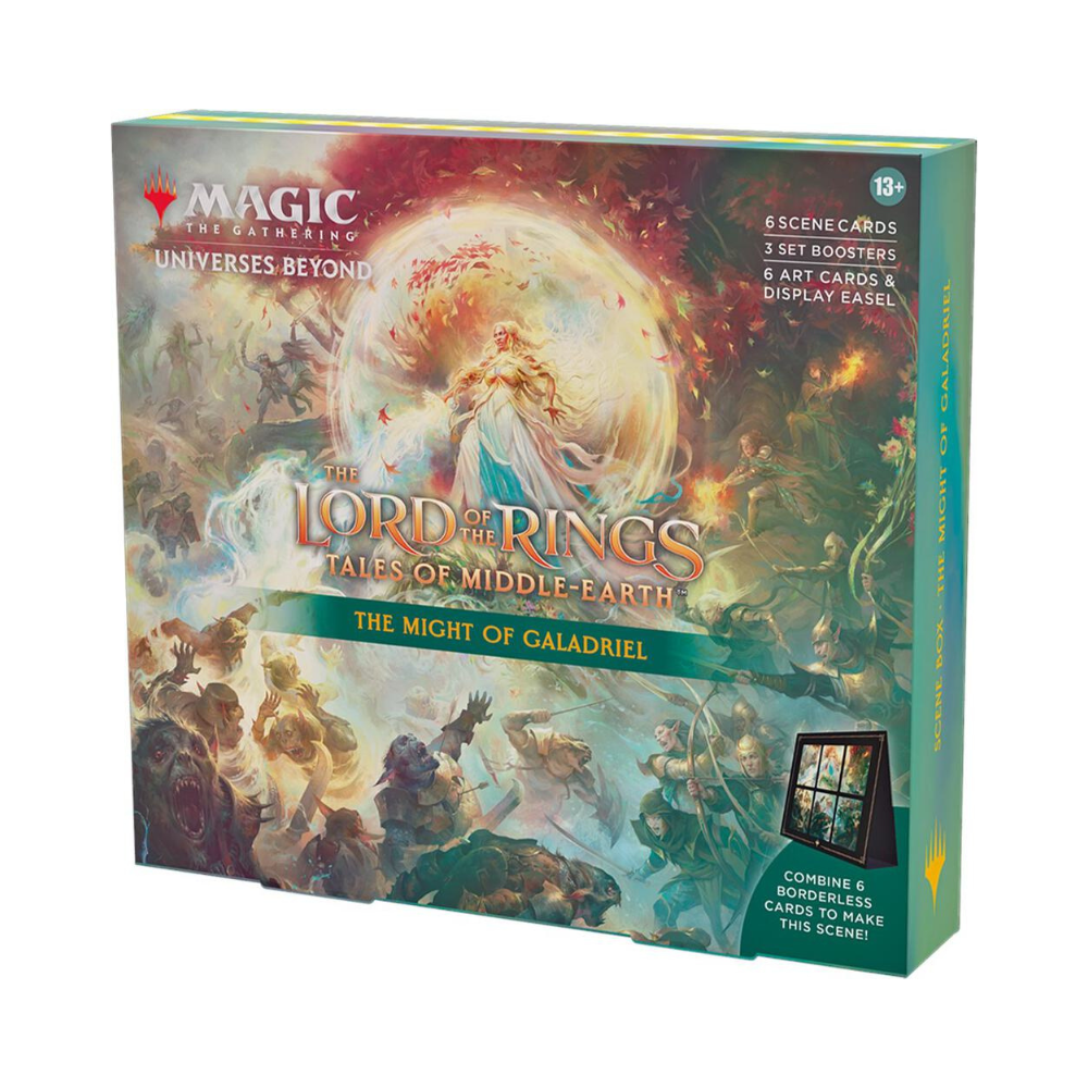The Lord of the Rings: Tales of Middle-earth Scene Box - The Might of Galadriel - Universes Beyond: The Lord of the Rings: Tales of Middle-earth (LTR)