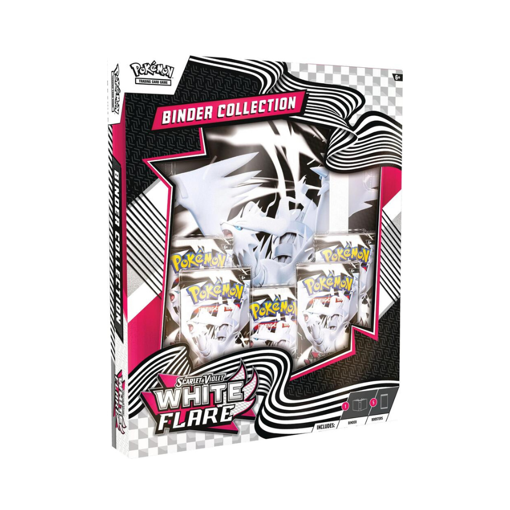 White Flare Binder Collection - SV: White Flare (WHT)