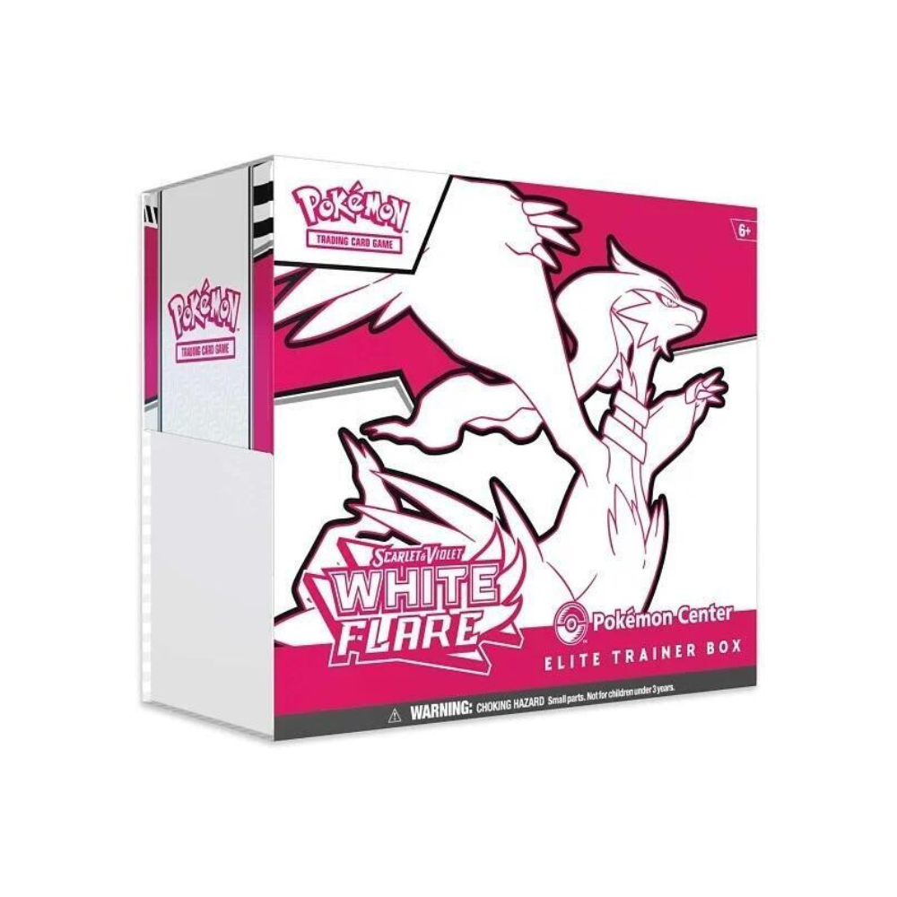 White Flare Pokemon Center Elite Trainer Box