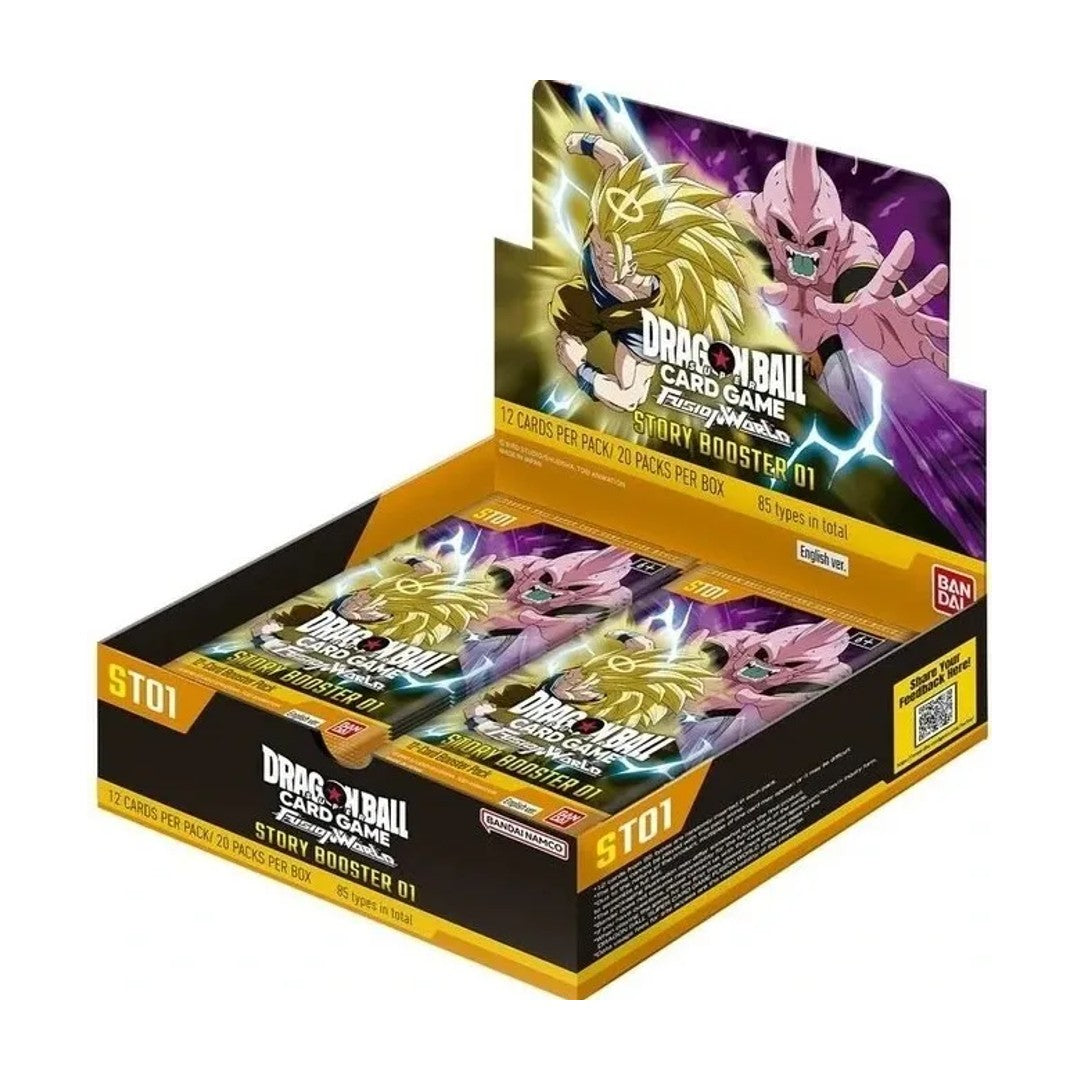 Dragon Ball Super Card Game Fusion World: Story Booster 01 ST01 Booster Display