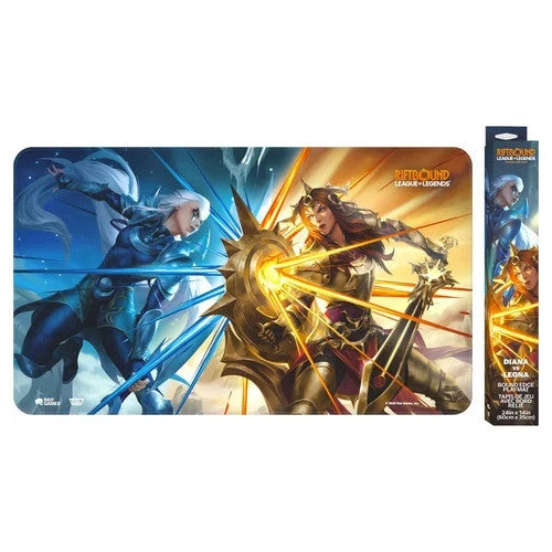 RIFTBOUND: LEAGUE OF LEGENDS TCG VENDETTA DIANA VS LEONA PLAYMAT