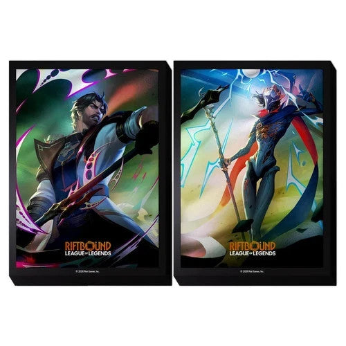 RIFTBOUND: LEAGUE OF LEGENDS TCG VENDETTA ART JAYCE VS VIKTOR SLEEVES 100CT