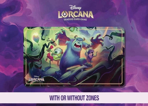 Disney Lorcana Playmat - Attack of the Vines - Monsters Inc. - Mike, Sully, Boo