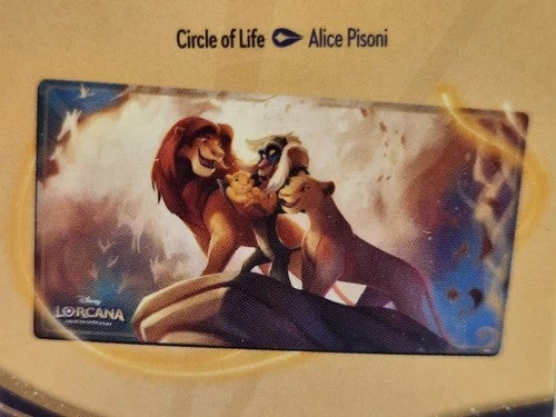 Disney Lorcana TCG Lion King Circle of Life Ravensburger Playmat