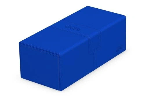 Brand New Ultimate Guard Twin Flip n Tray 200 Blue Xenoskin Deck Case