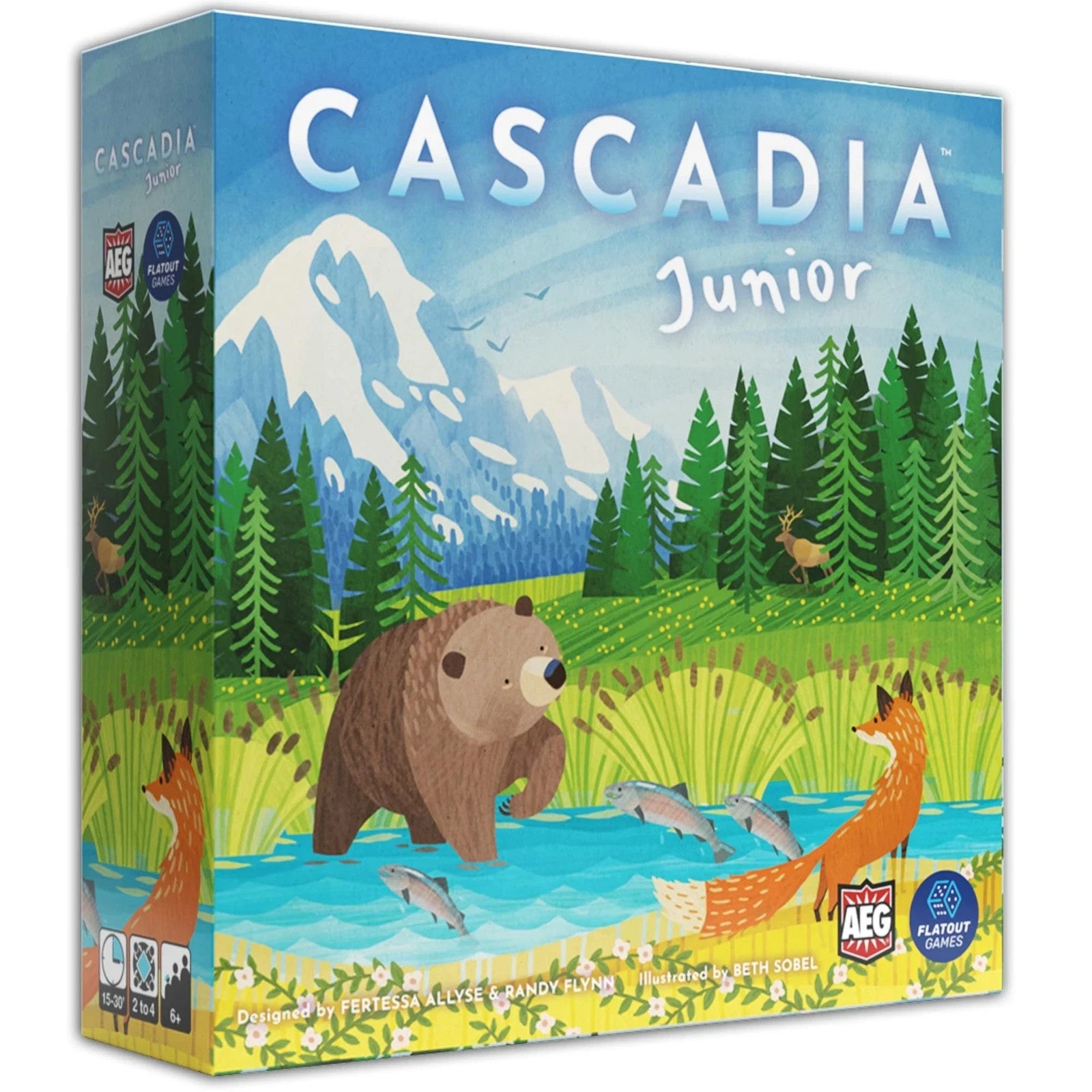Cascadia Junior Board Game