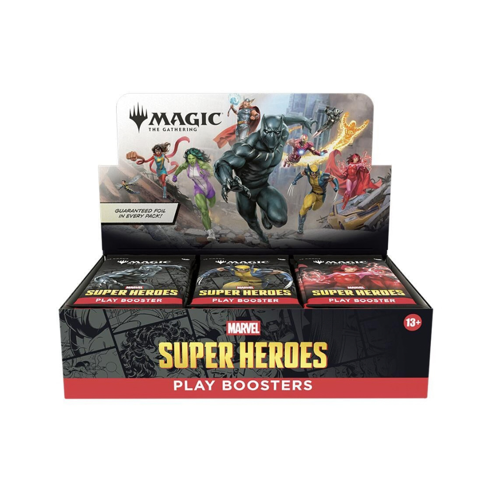 Marvel Super Heroes - Play Booster Display - PREORDER