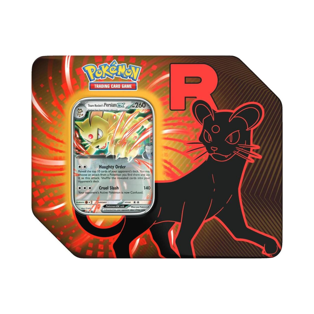 Team Rocket Tin [Team Rocket's Persian ex] - Miscellaneous Cards & Products (MCAP)