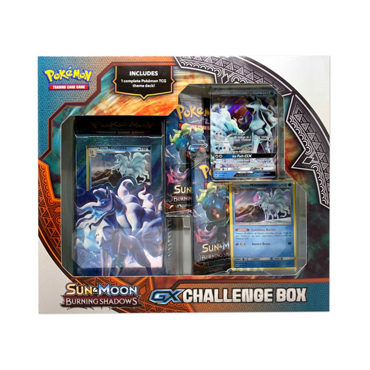 Alolan Ninetales GX Challenge Box - SM - Burning Shadows (SM03)