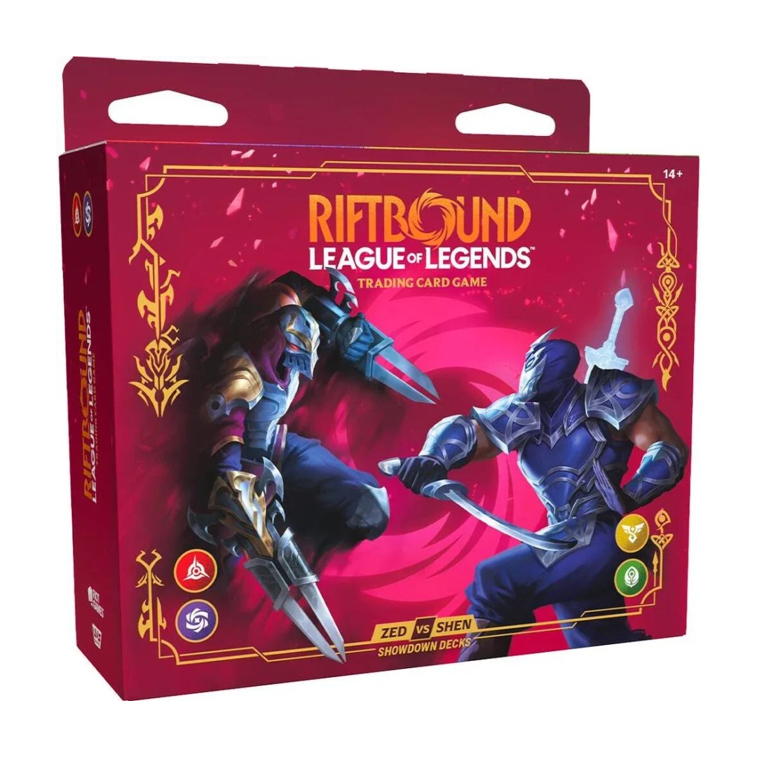 Riftbound TCG: League of Legends: Set 4 Vendetta Showdown Deck: Zed Versus Shen