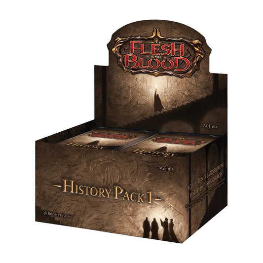 Flesh and Blood TCG: History Pack 1 Booster Display