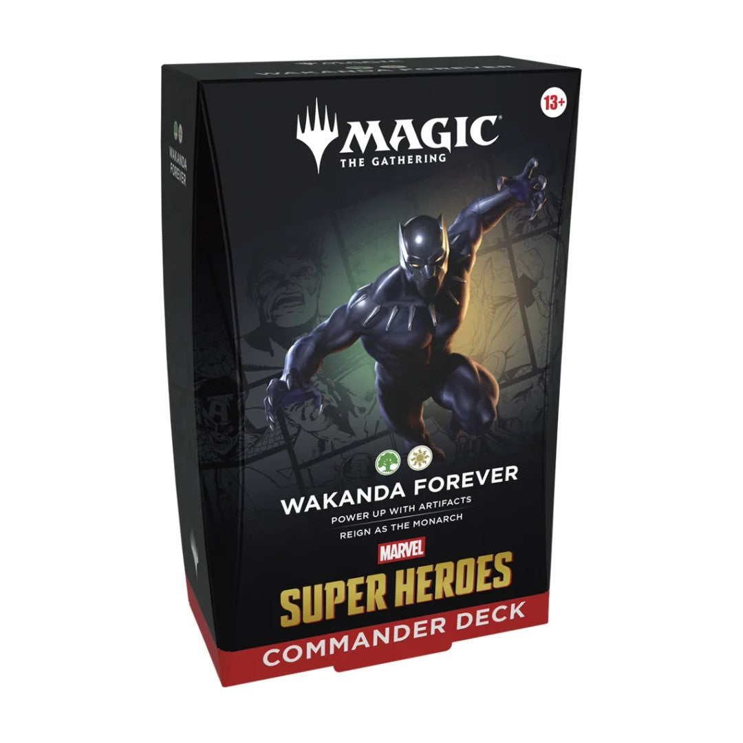 Magic: The Gathering Marvel Super Heroes Commander Deck: Wakanda Forever